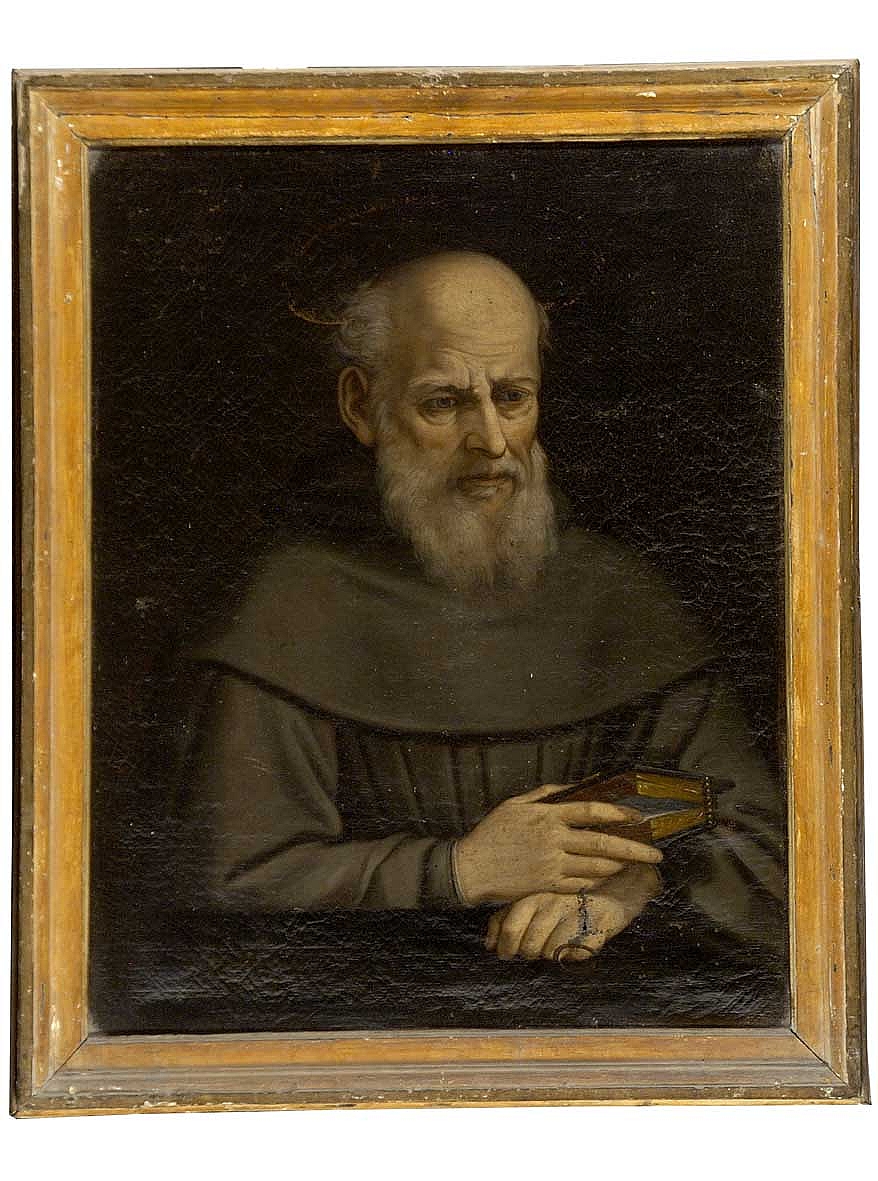 santo francescano (dipinto) - ambito lombardo (?) (seconda metà sec. XVI)