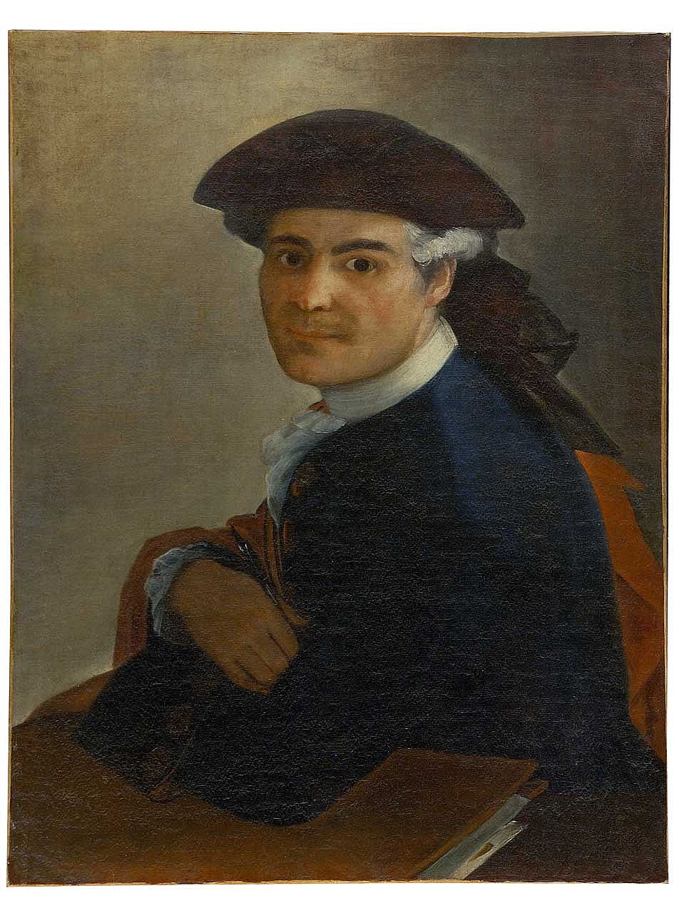 autoritratto (dipinto) - ambito italiano (sec. XVIII)