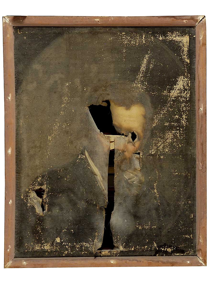 ritratto d'uomo (dipinto) - ambito bolognese (fine/ inizio secc. XVI/ XVII)