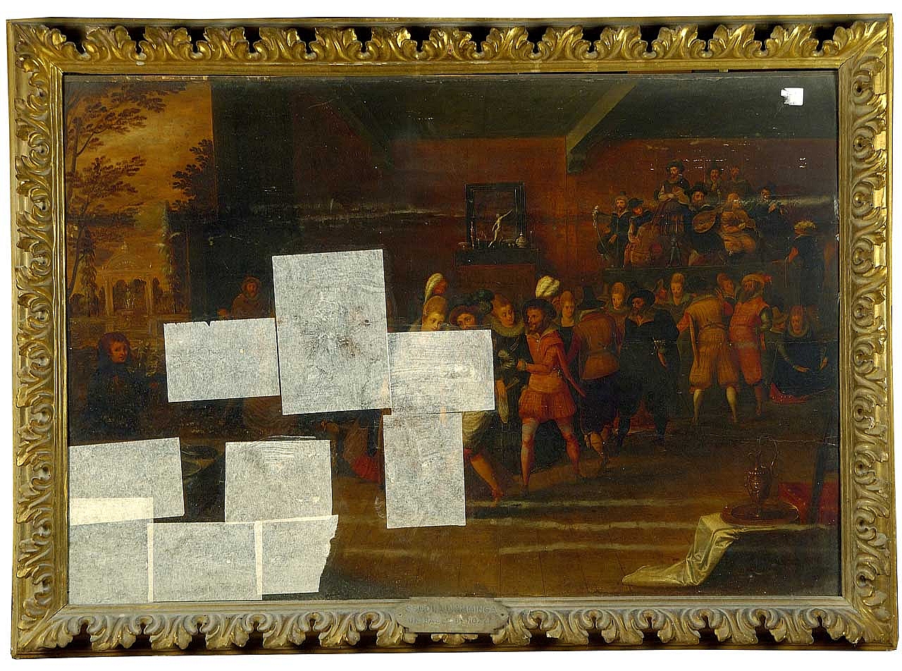 ballo di nozze (dipinto) - ambito fiammingo (sec. XVII)