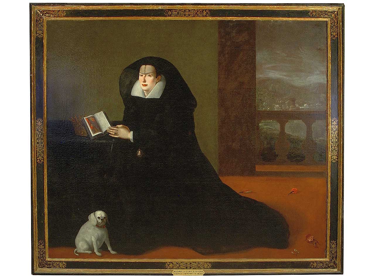 ritratto di Cristina di Lorena granduchessa di Toscana (dipinto) di Titi Tiberio (sec. XVII)
