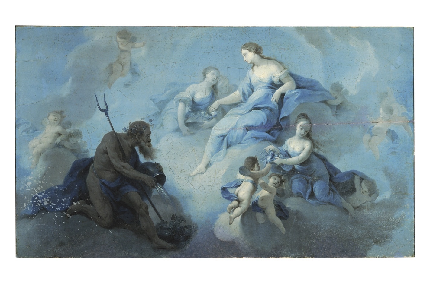 allegoria della primavera (dipinto) - ambito fiorentino (sec. XVIII)