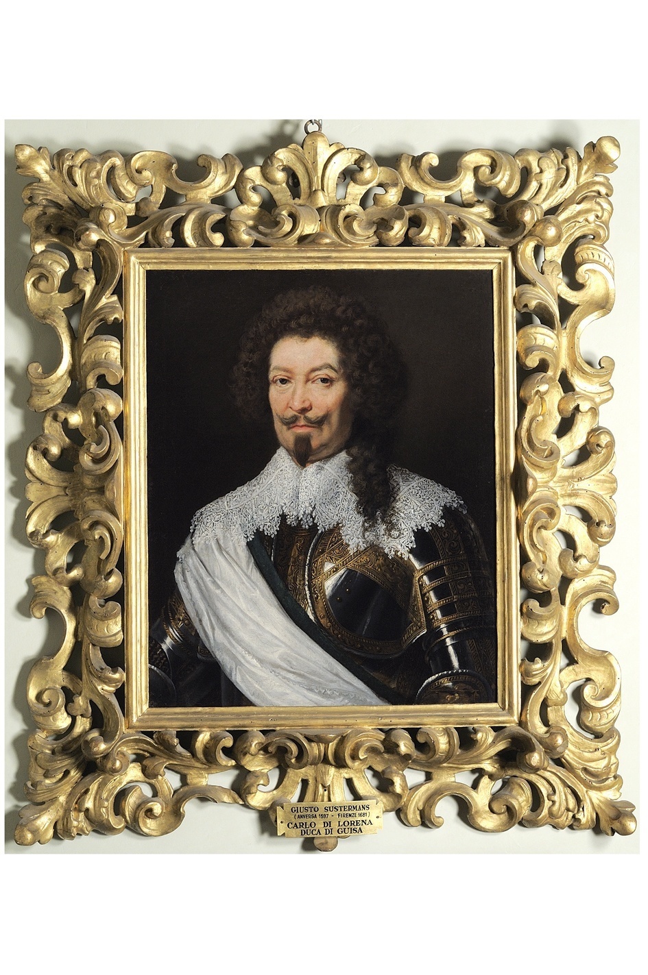 ritratto di Carlo di Lorena duca di Guisa (dipinto) di Suttermans Giusto (sec. XVII)
