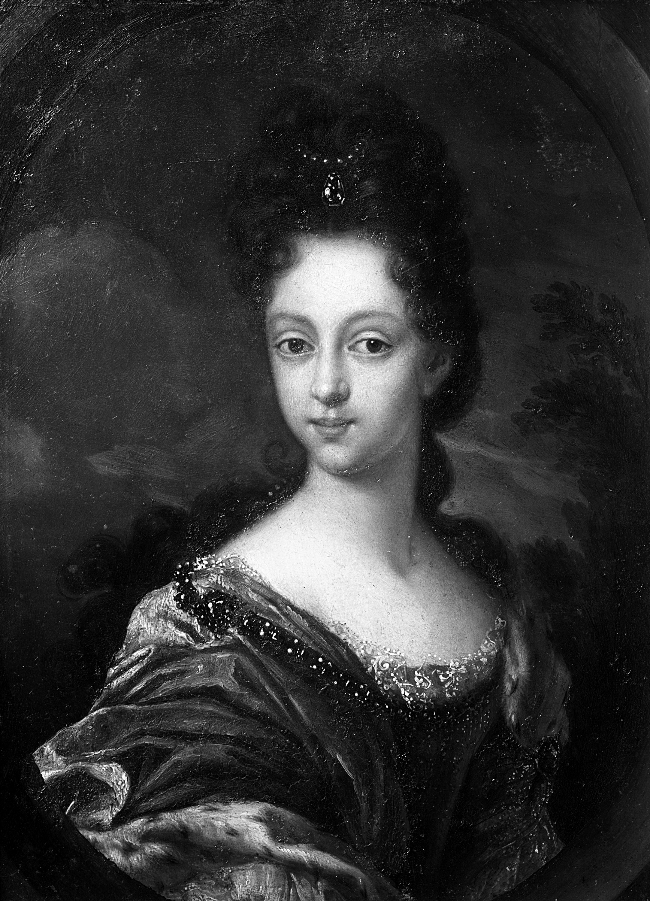 ritratto di Anna Maria Luisa dei Medici (dipinto) di Douven Jan Frans van (ultimo quarto, primo quarto sec. XVII, sec. XVIII)