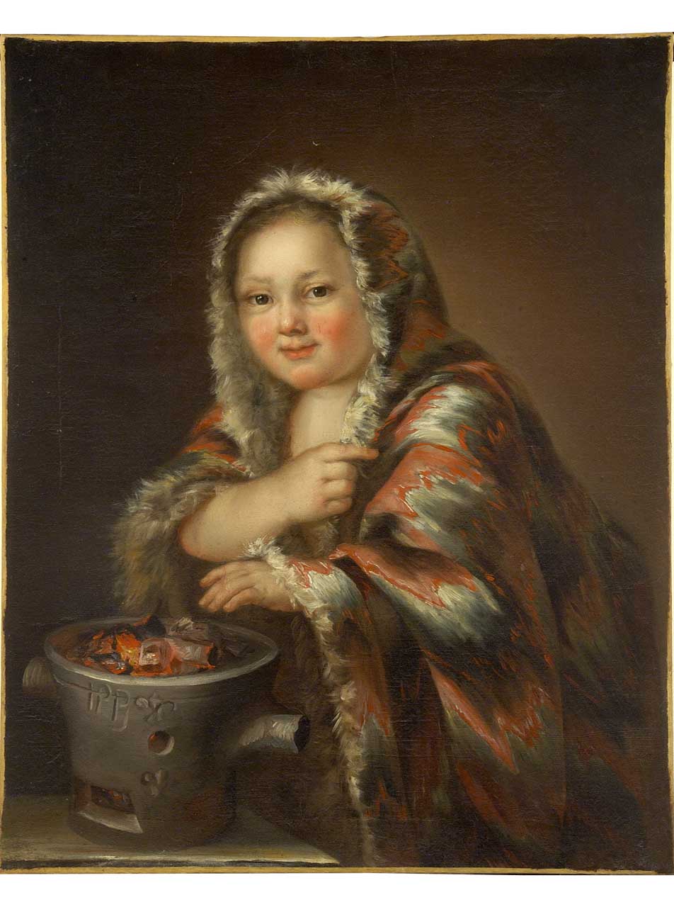 allegoria dell'inverno (dipinto) - ambito francese (seconda metà sec. XVII)