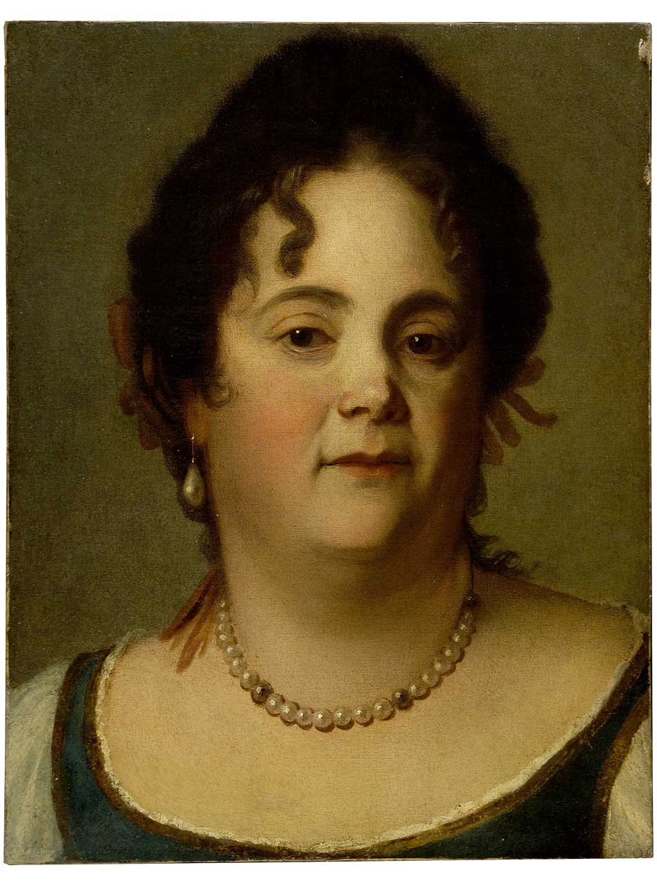 ritratto donna (dipinto) di Kraft David (sec. XVII)