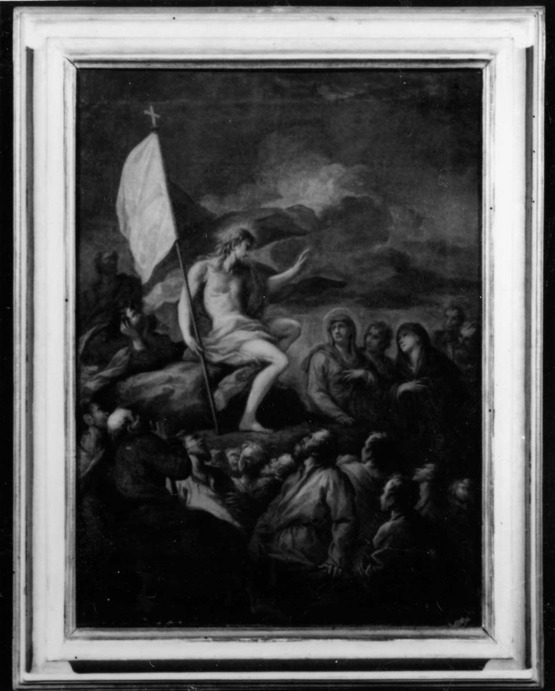 apparizione di Cristo agli apostoli sul monte degli Ulivi (dipinto) di Cinqui Giovanni (bottega) (primo quarto sec. XVIII)