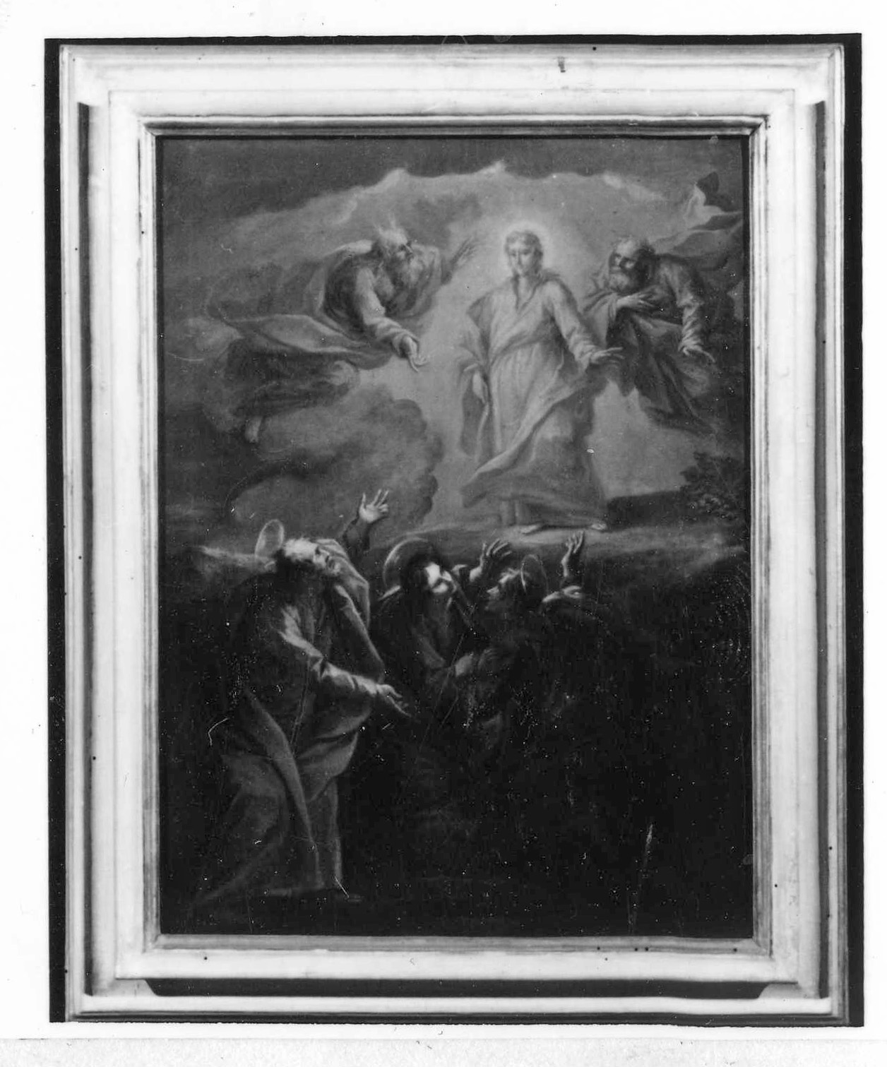 Trasfigurazione di Cristo sul Monte Tabor (dipinto) di Cinqui Giovanni (bottega) (primo quarto sec. XVIII)
