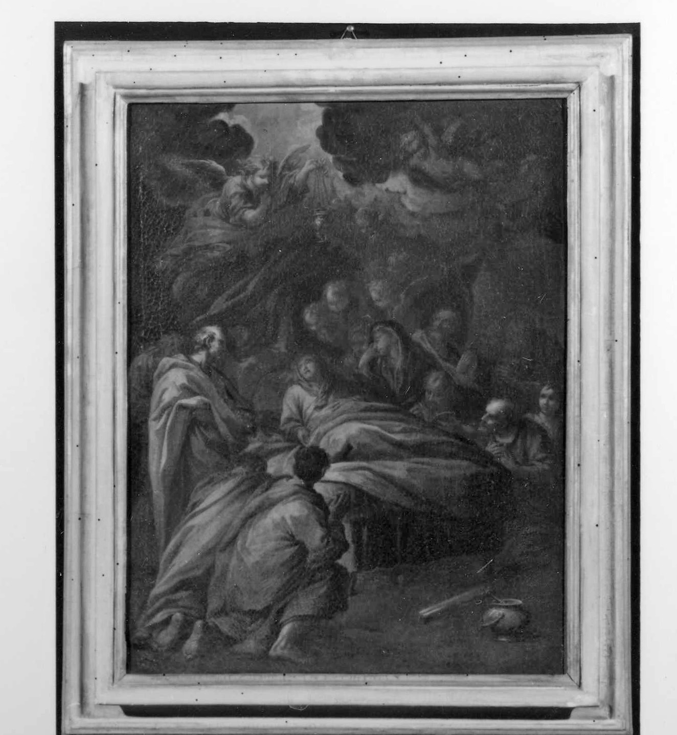 transito della Madonna (dipinto) di Cinqui Giovanni (bottega) (primo quarto sec. XVIII)