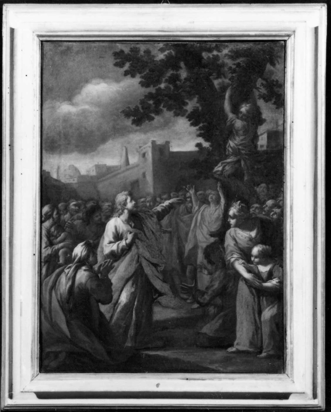 vocazione di Zaccheo (dipinto) di Cinqui Giovanni (bottega) (primo quarto sec. XVIII)