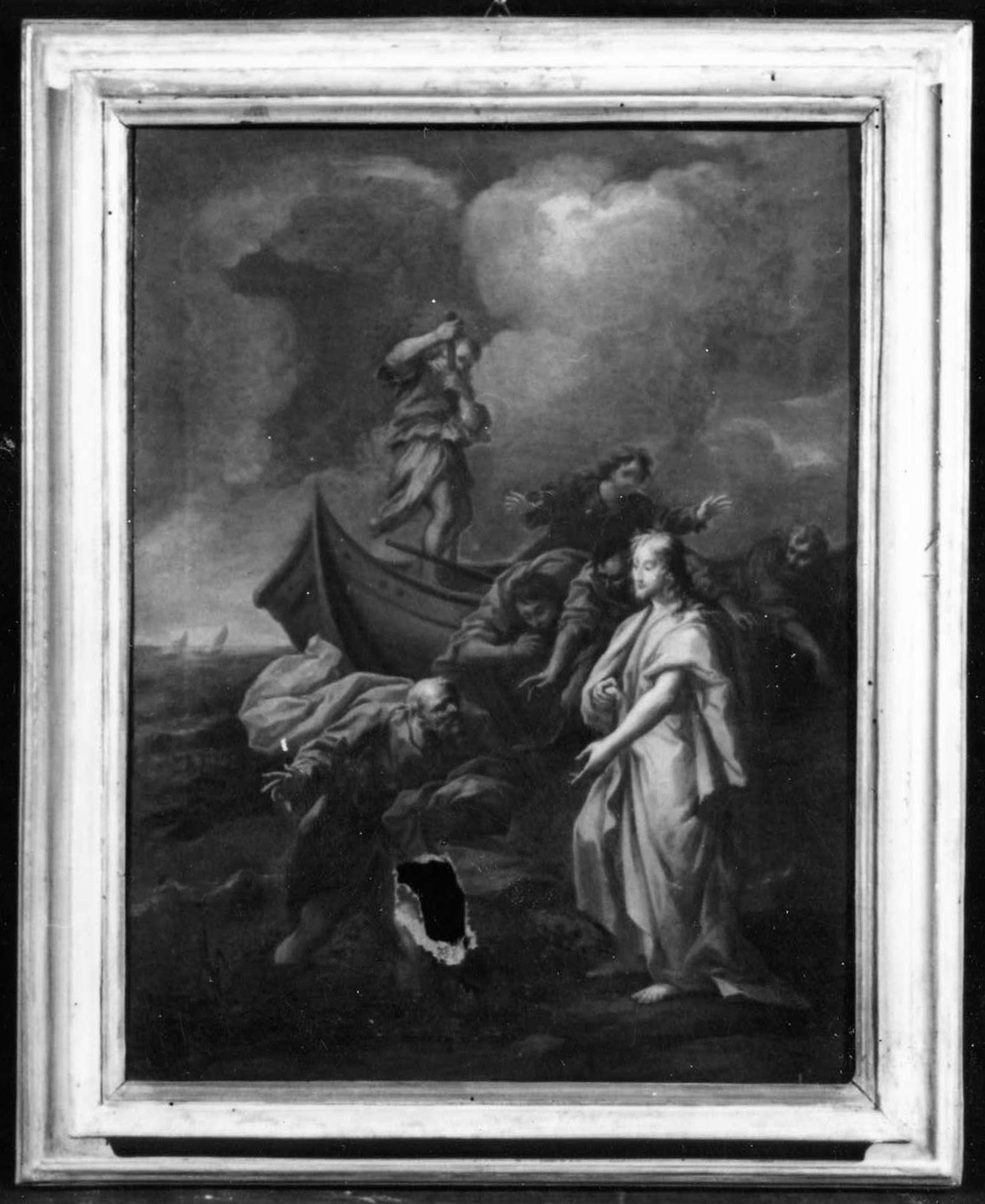 Pesca miracolosa (dipinto) di Cinqui Giovanni (bottega) (primo quarto sec. XVIII)