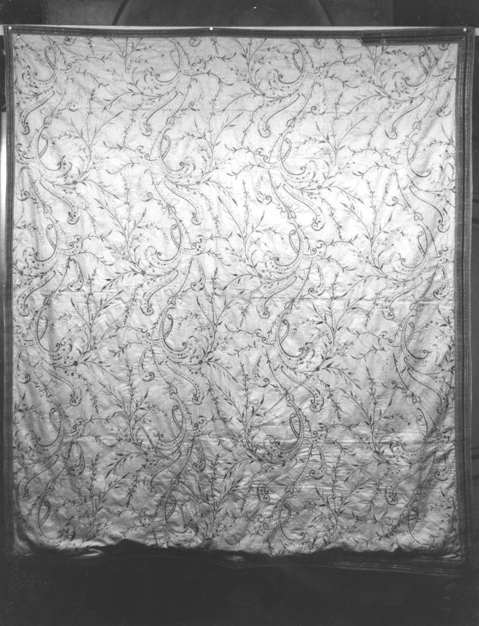 motivi decorativi floreali (tovaglia d'altare) - manifattura russa (sec. XVIII)