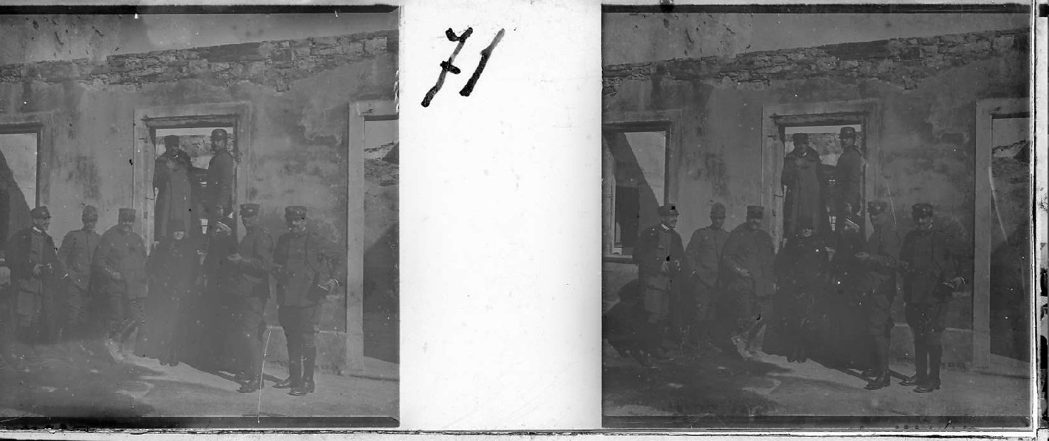 Soldati (positivo stereoscopico) di Anonimo (XX)