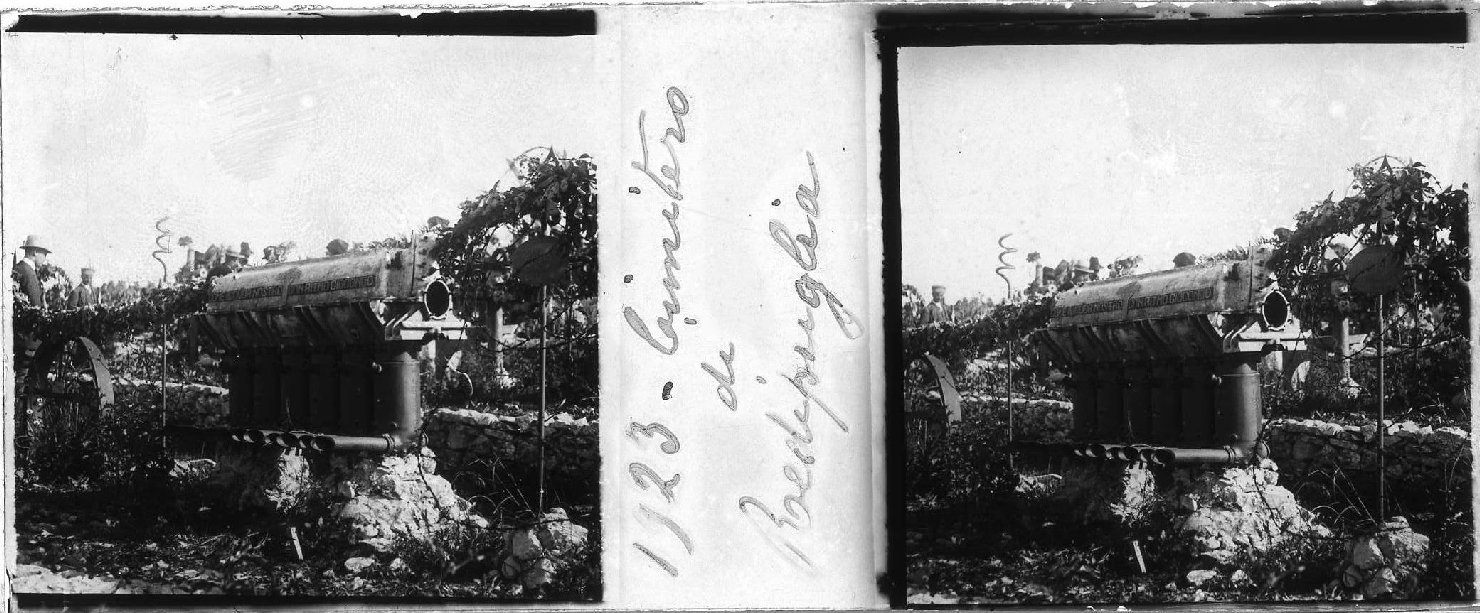 Veduta del cimitero di Redipuglia (positivo stereoscopico) di Anonimo (XX)