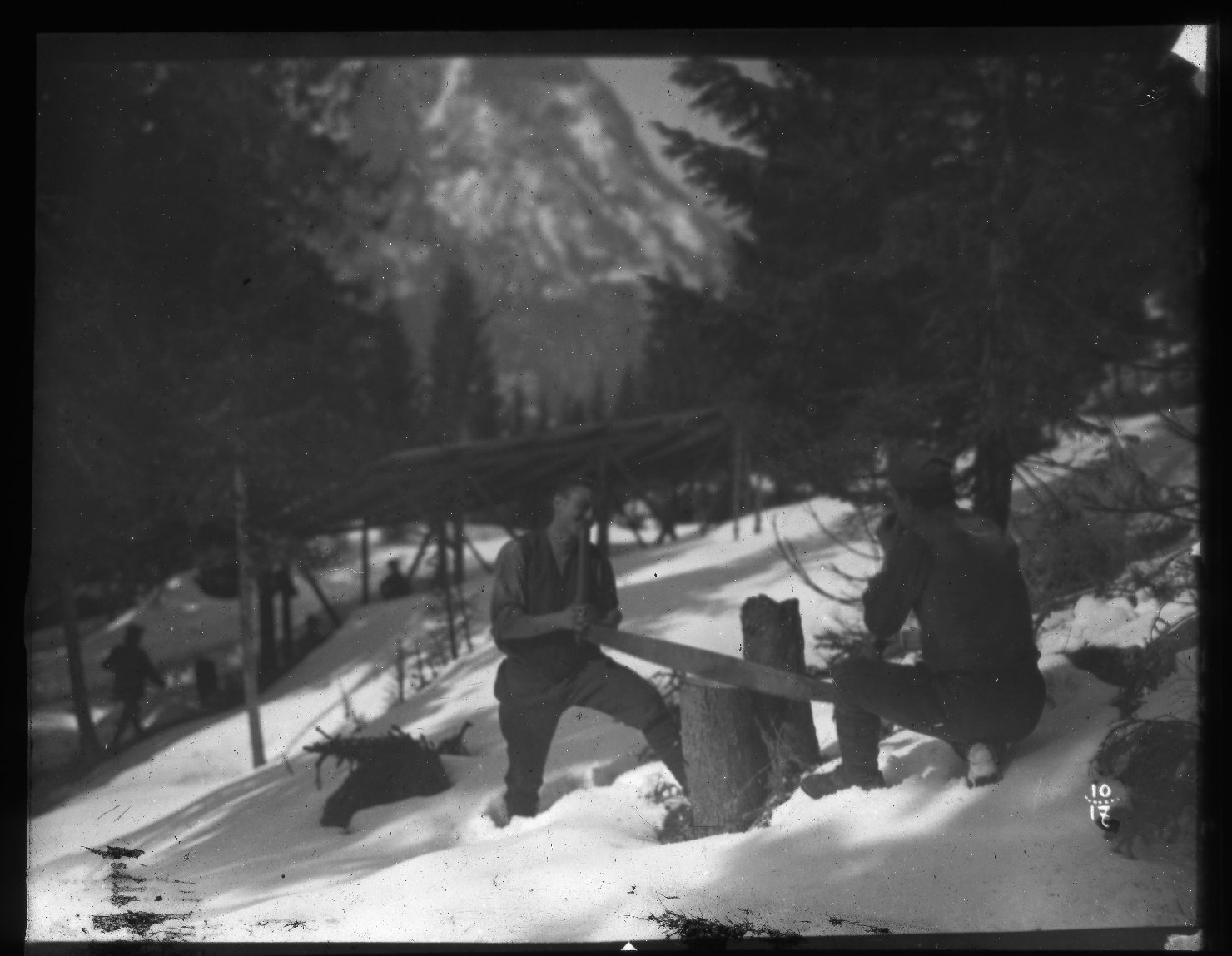 Soldati in attività non belliche (positivo) di Anonimo (XX)