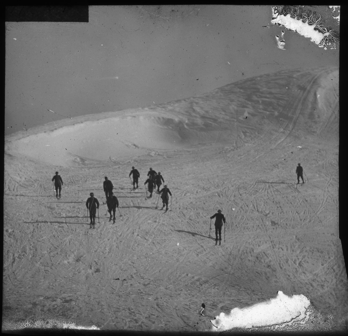 Soldati con gli sci (positivo) di Anonimo (XX)