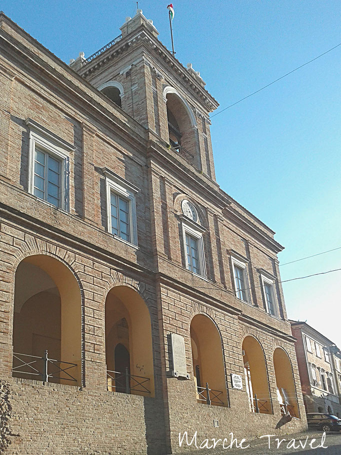 Teatro comunale (teatro) - Montefano (MC)  (XVIII, fine)