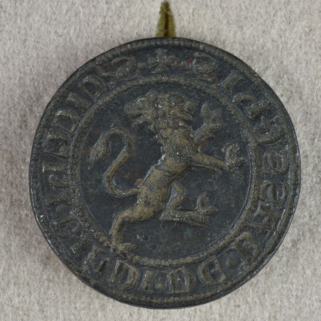 leone (sigillo) - bottega Italia centrale (XIV-XV)