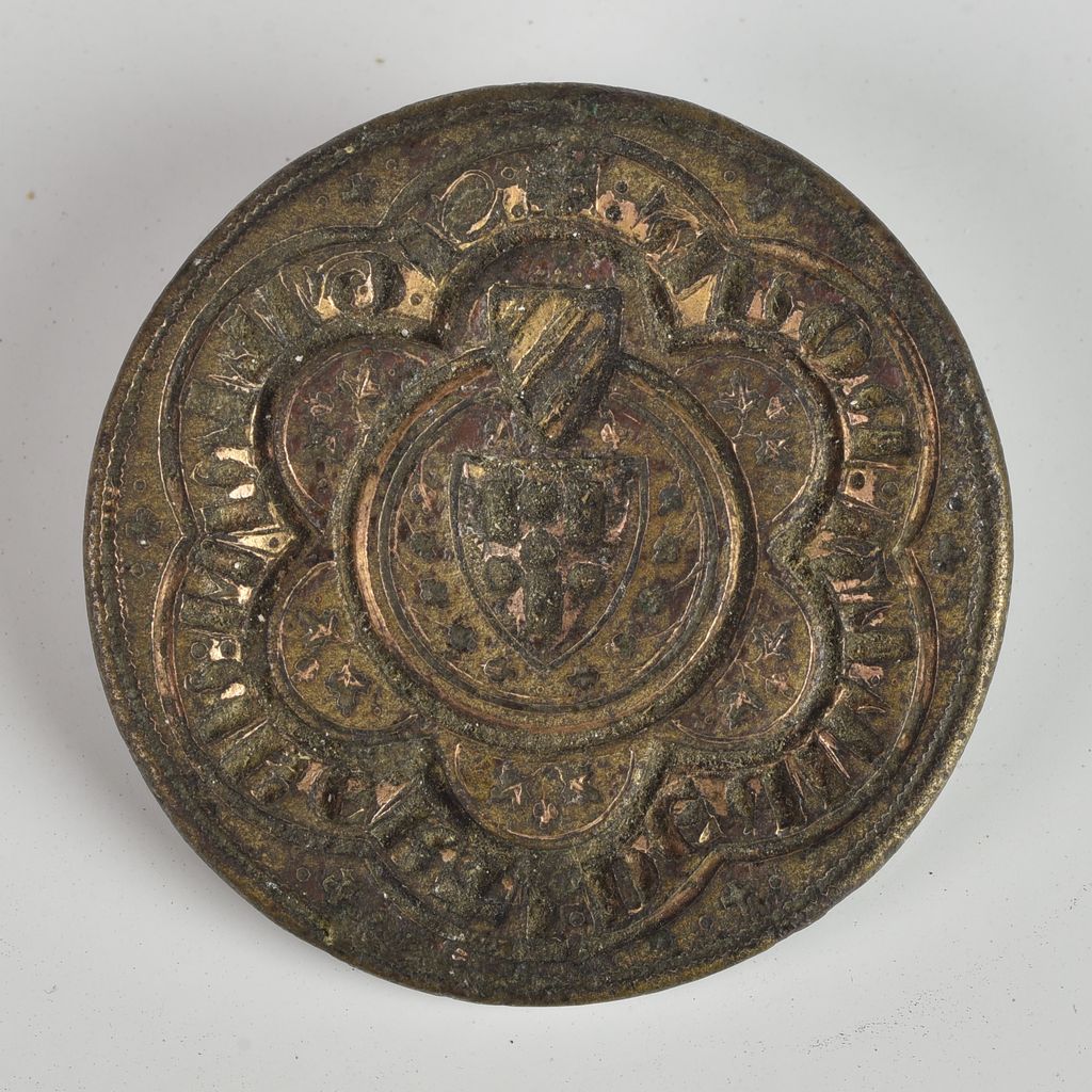 stemma Uberti (sigillo) - bottega toscana (XIV-XV)