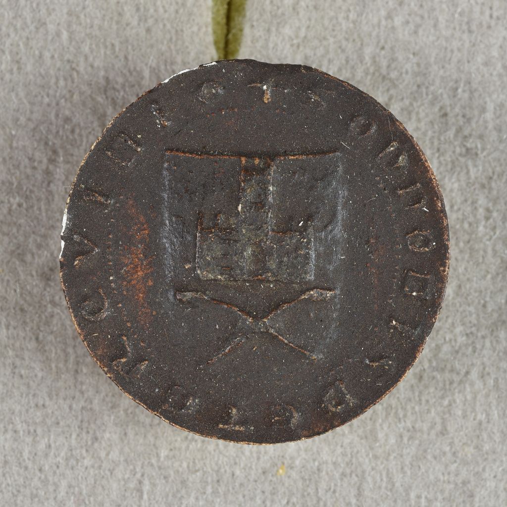 stemma (calco di sigillo) - manifattura toscana (XX)