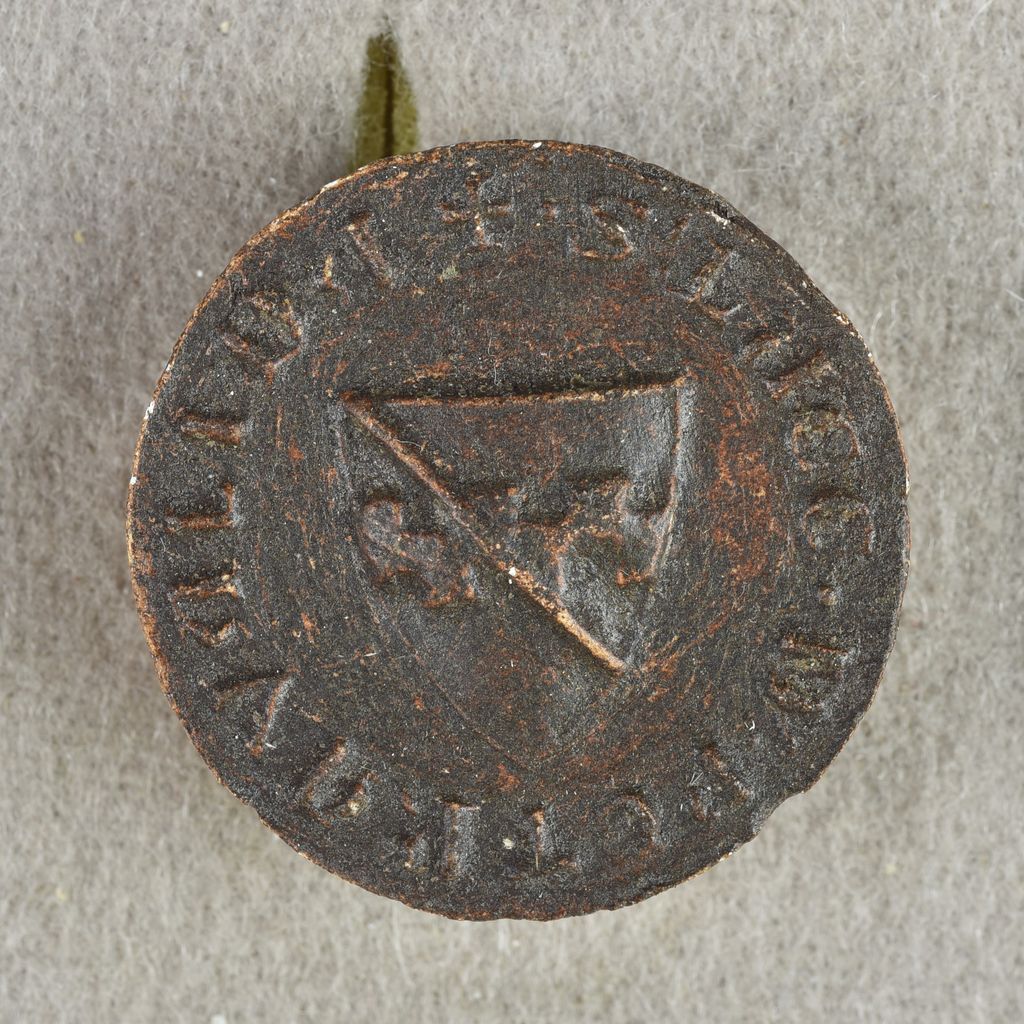 stemma (calco di sigillo) - manifattura toscana (XX)