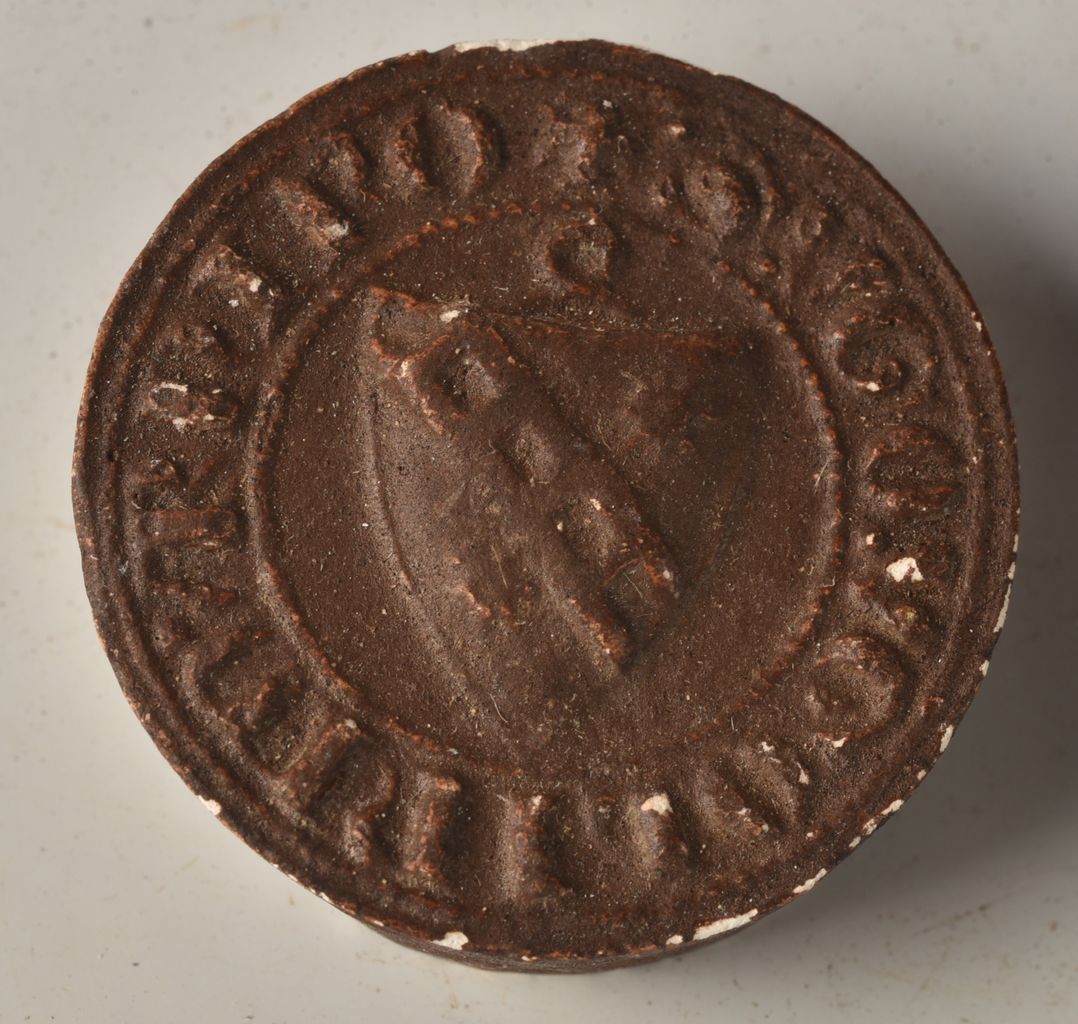 stemma (calco di sigillo) - manifattura toscana (XX)