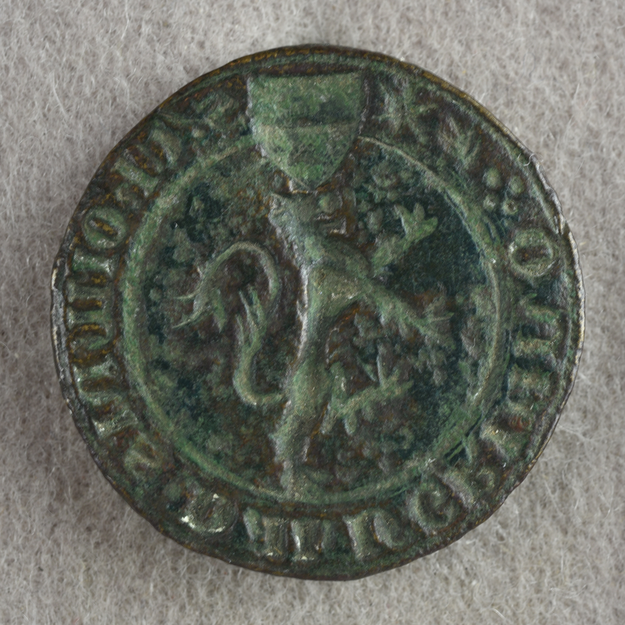 leone (sigillo) - bottega toscana (XIV-XV)