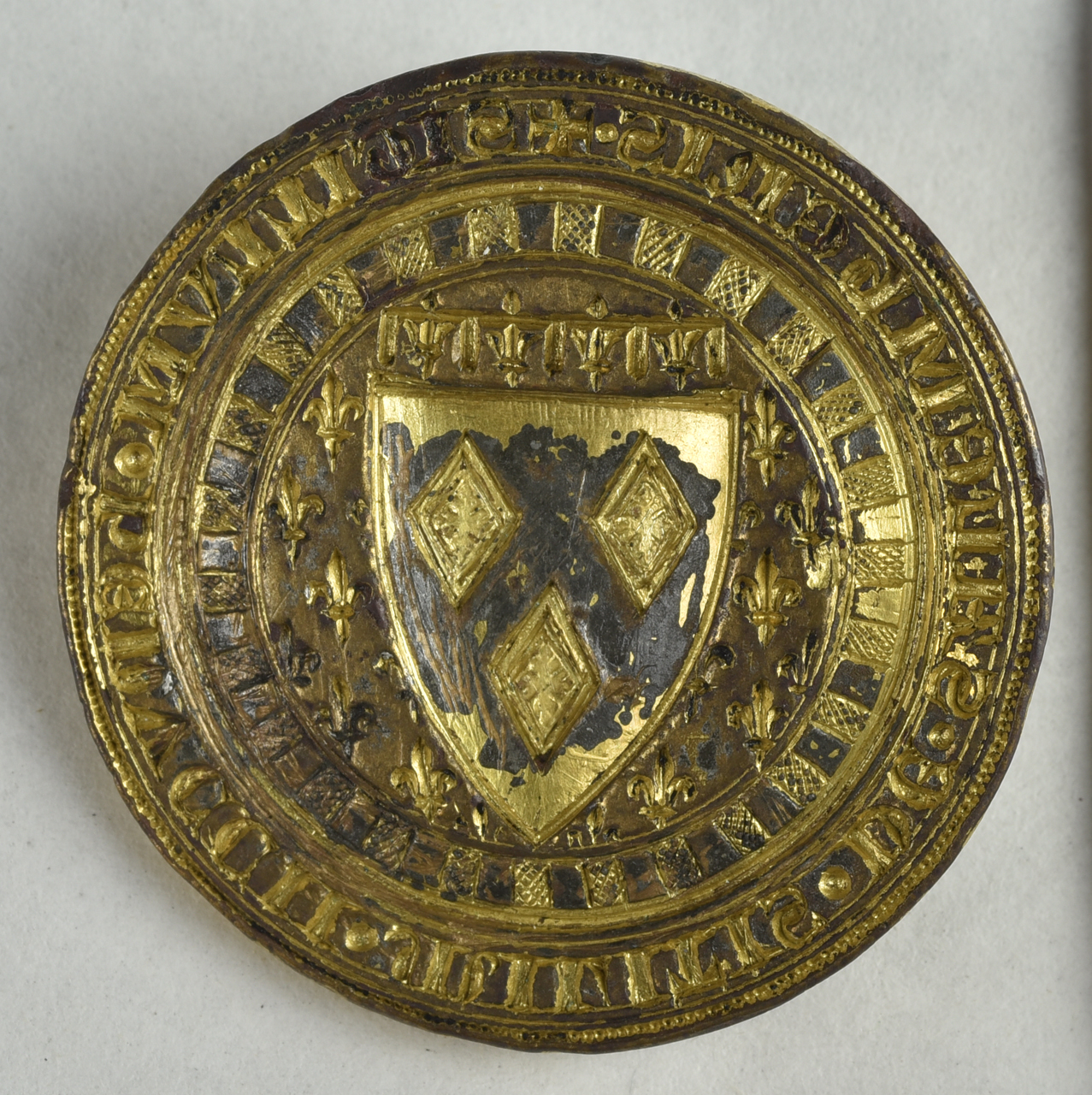 stemma (sigillo) - bottega senese (XIV)