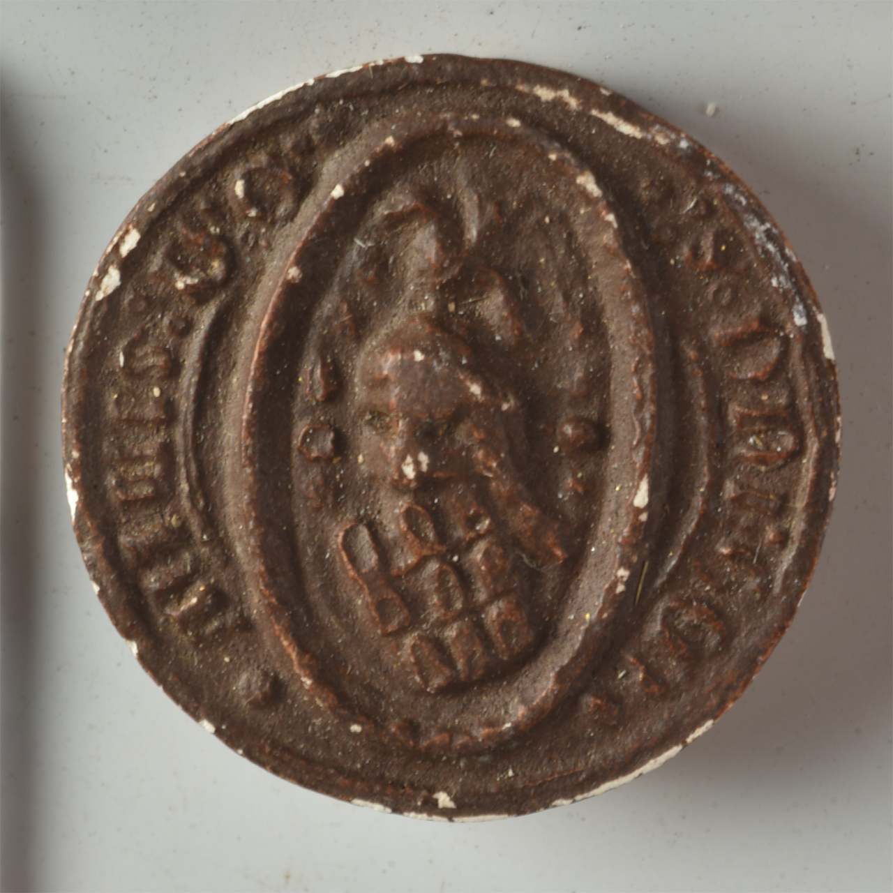 stemma (calco di sigillo) - manifattura toscana (XX)