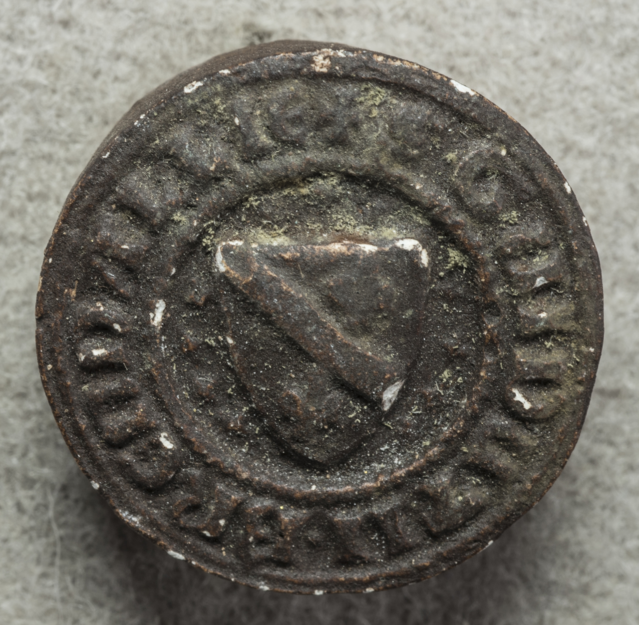 stemma (calco di sigillo) - manifattura toscana (XX)