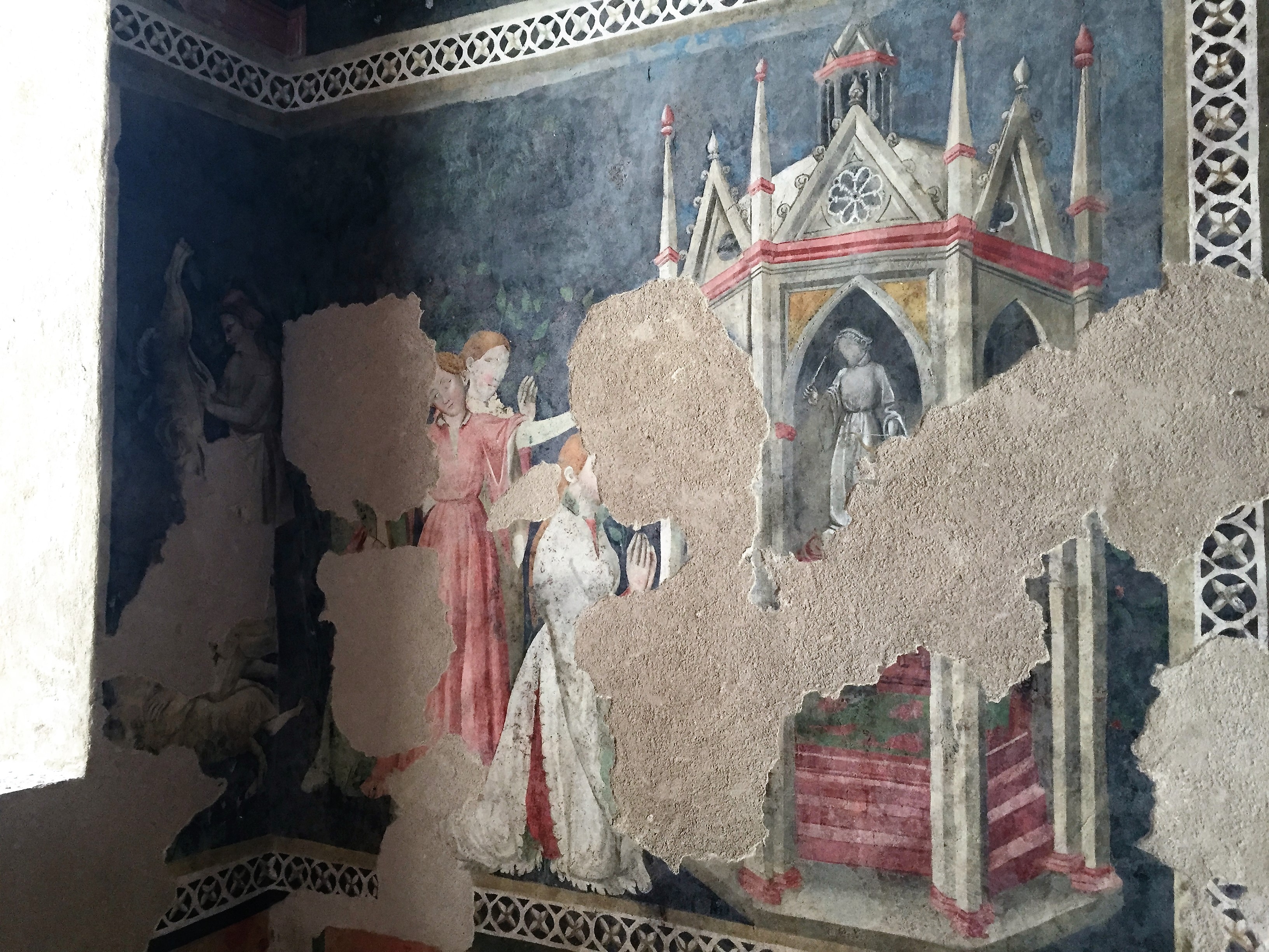 soggetto assente (dipinto, complesso decorativo) di Maestro della Dormitio di Terni (attribuito) - ambito umbro (fine/ inizio sec. XIV/ XV)