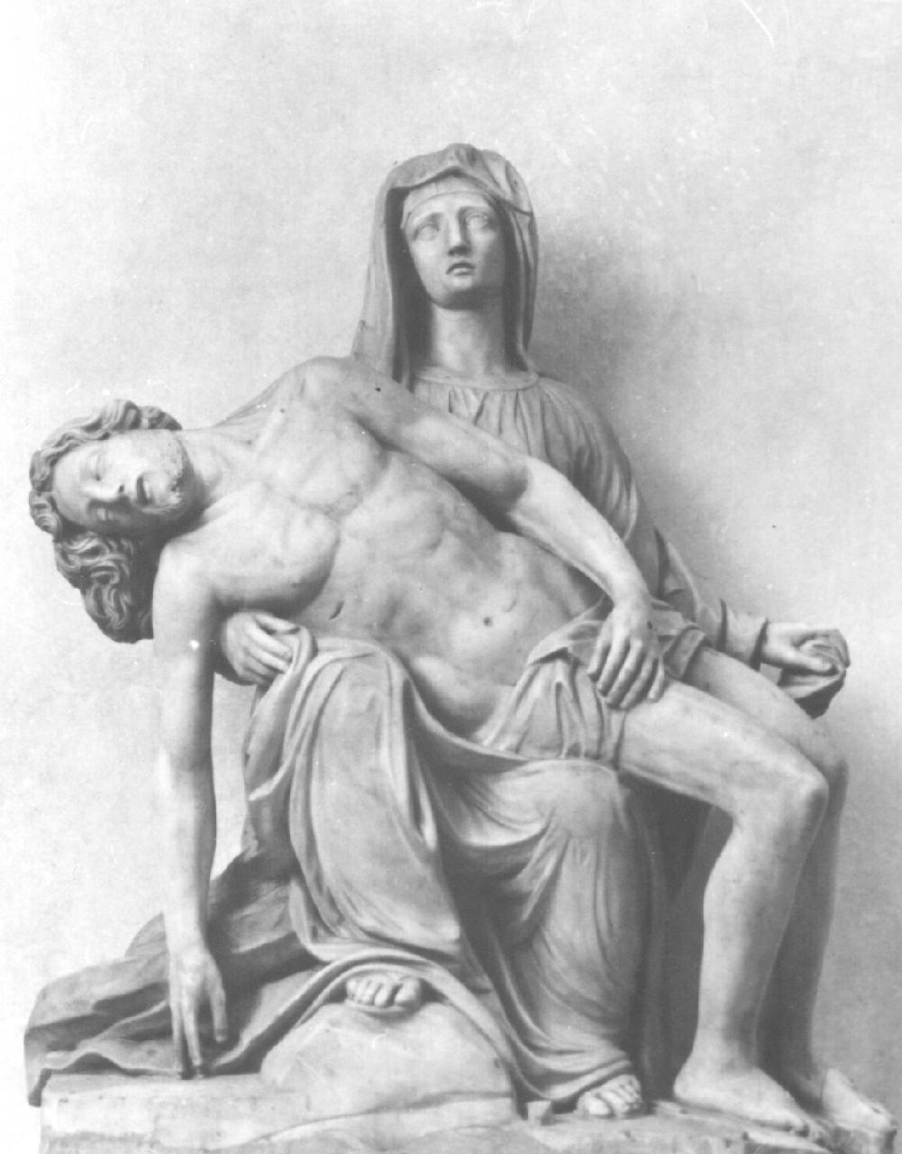 pietà (scultura) di Barbieri Vittorio (metà sec. XVIII)