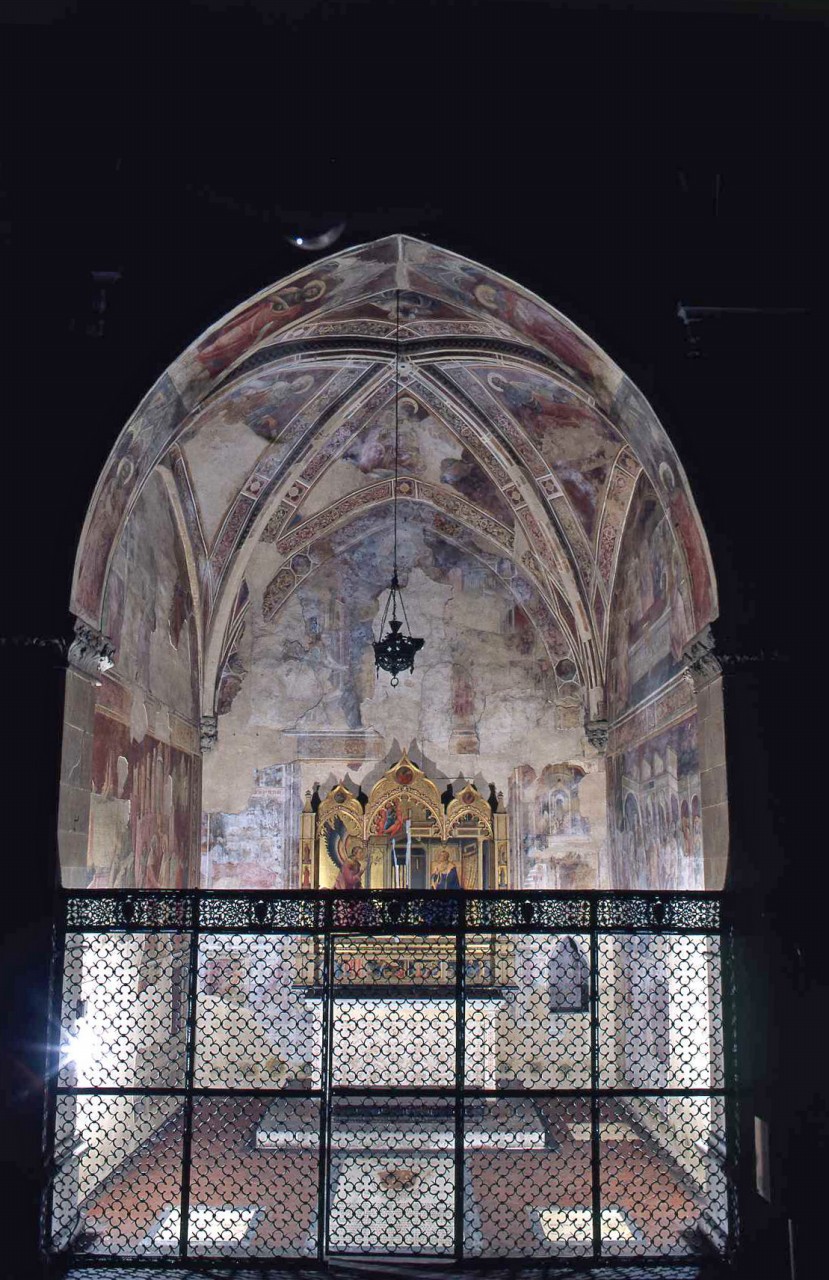storie della vita della Madonna/ profeti/ santi (dipinto murale, ciclo) di Lorenzo Monaco (primo quarto sec. XV)