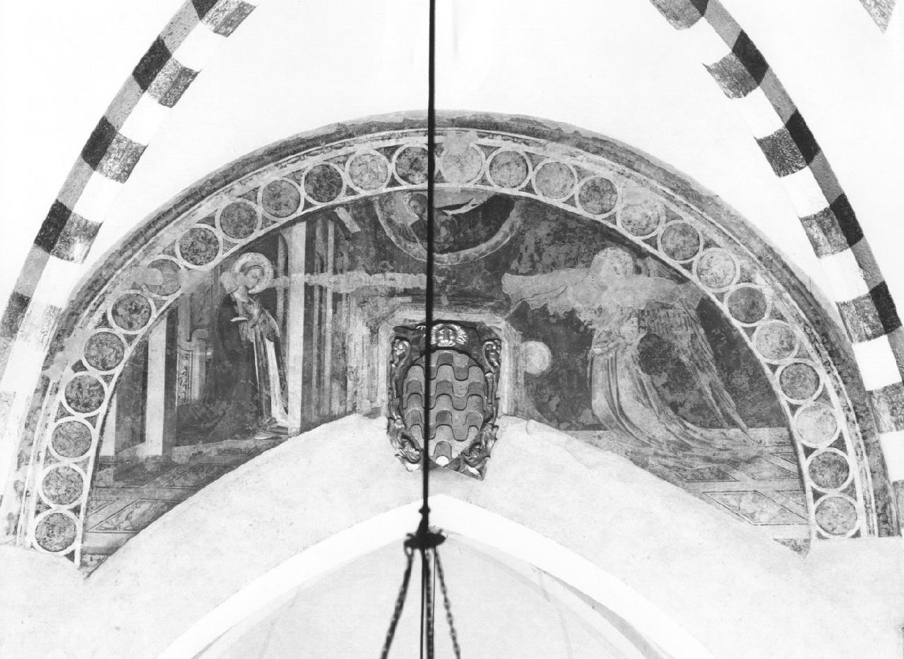 Annunciazione (dipinto murale) di Neri di Bicci (metà sec. XV)