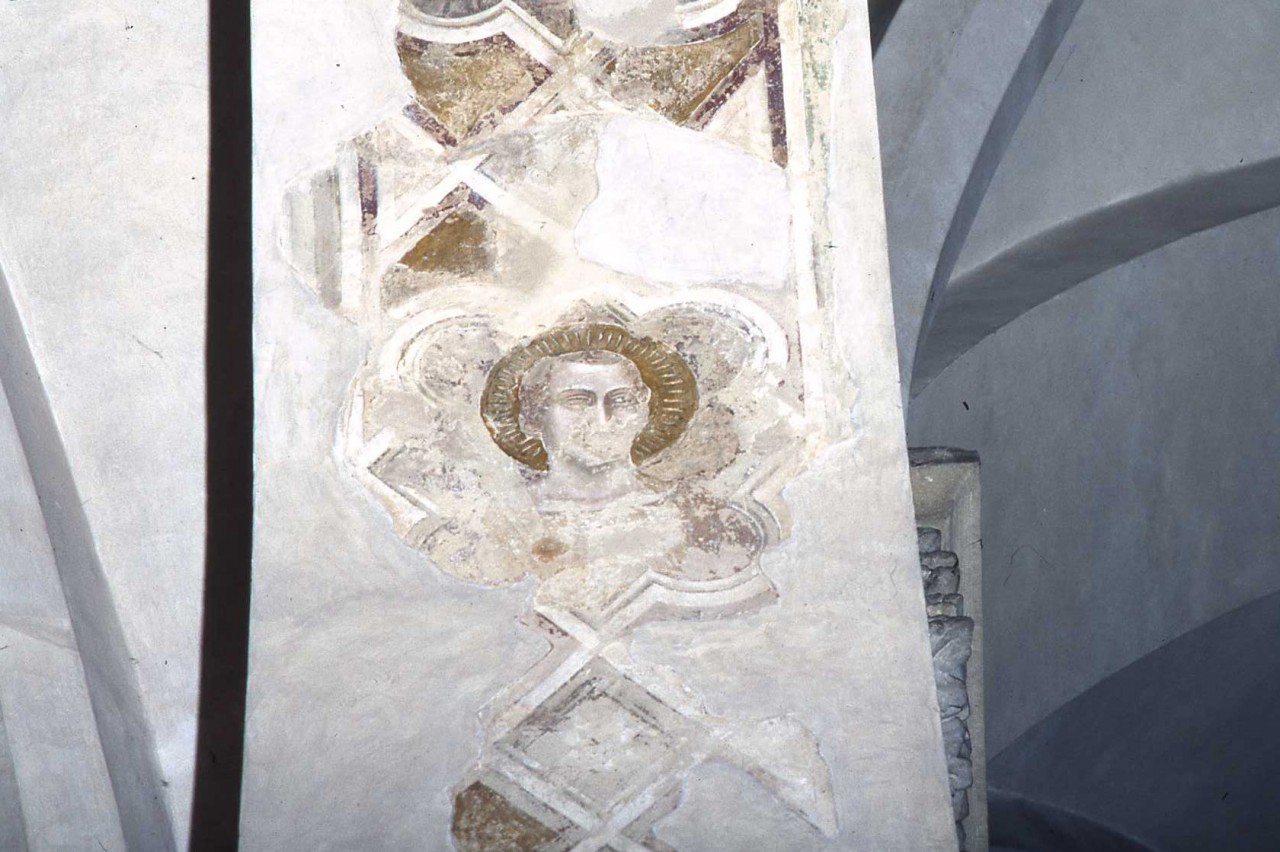 Santi (dipinto murale, ciclo) di Andrea di Cione detto Andrea Orcagna (maniera) (metà sec. XIV)