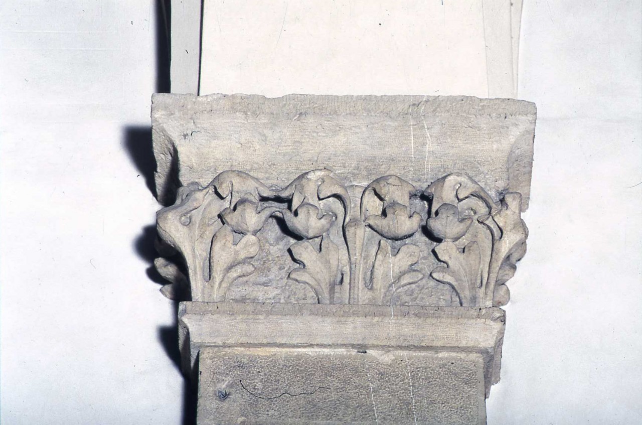 capitello - bottega fiorentina (ultimo quarto sec. XIV)