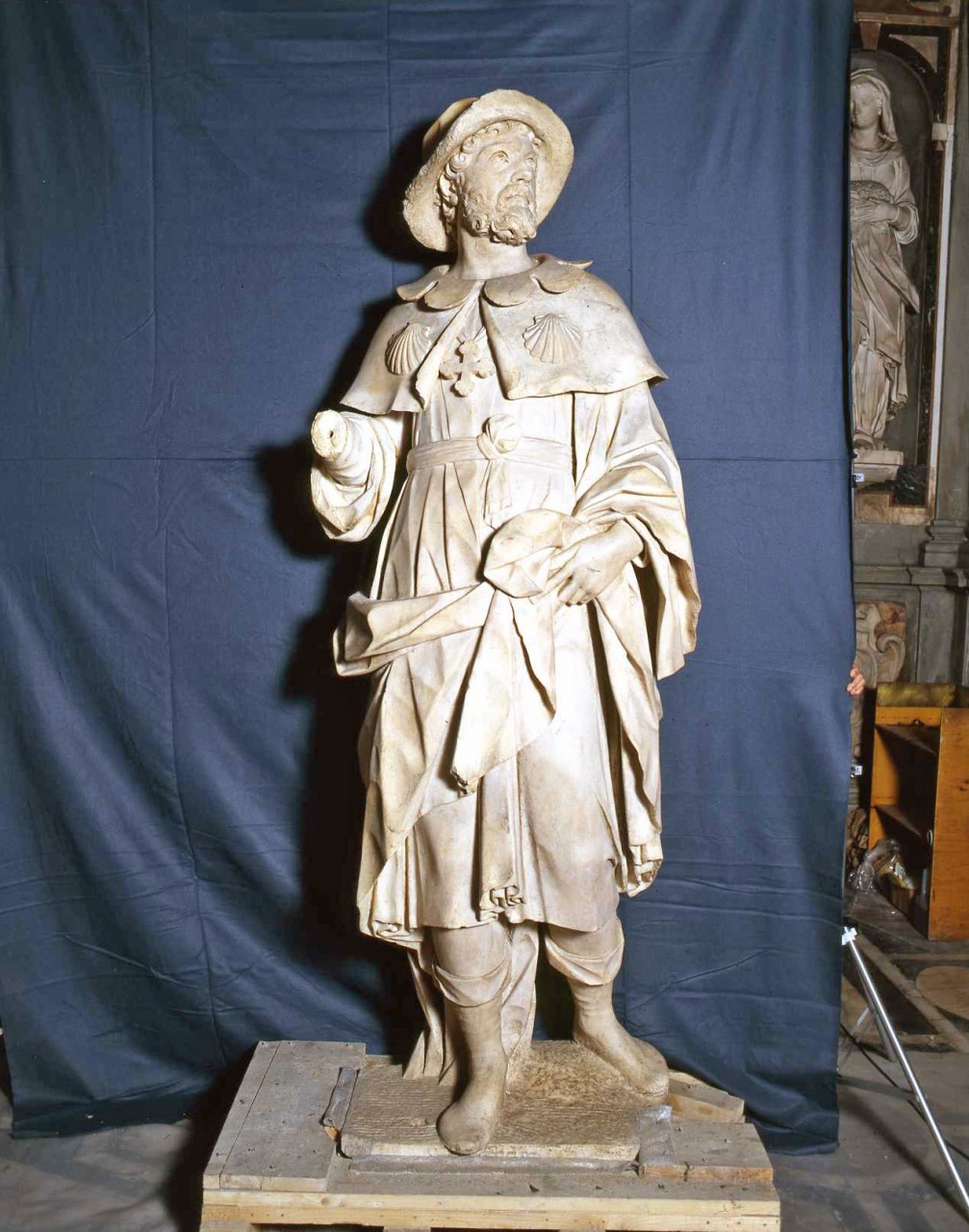 Sant'Alessio (scultura) di Caccini Giovan Battista (fine sec. XVI)