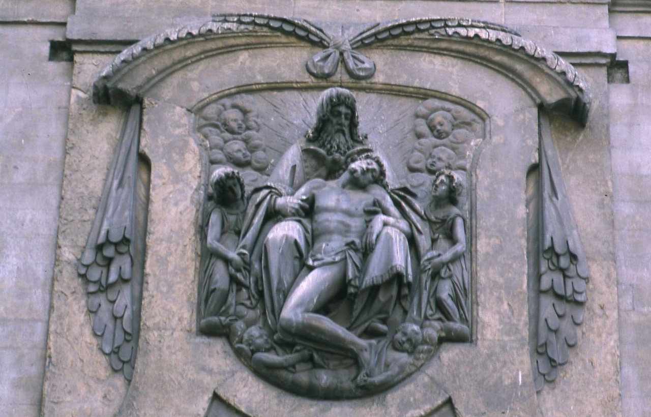 Trinità (rilievo) di Caccini Giovan Battista, Bernini Pietro, Buontalenti Bernardo (fine sec. XVI)