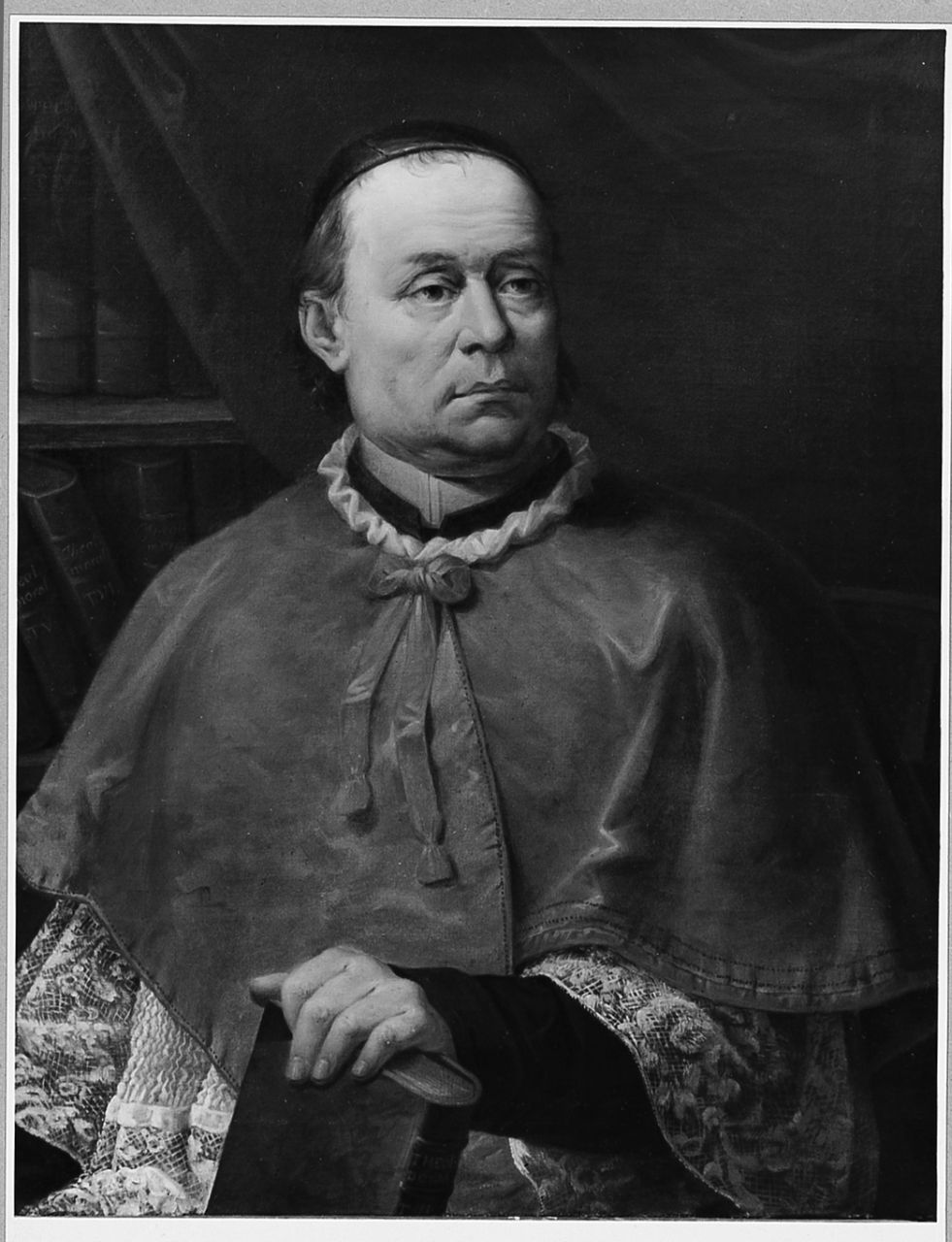 ritratto di cardinale (dipinto) di Collignon Giuseppe (sec. XIX)