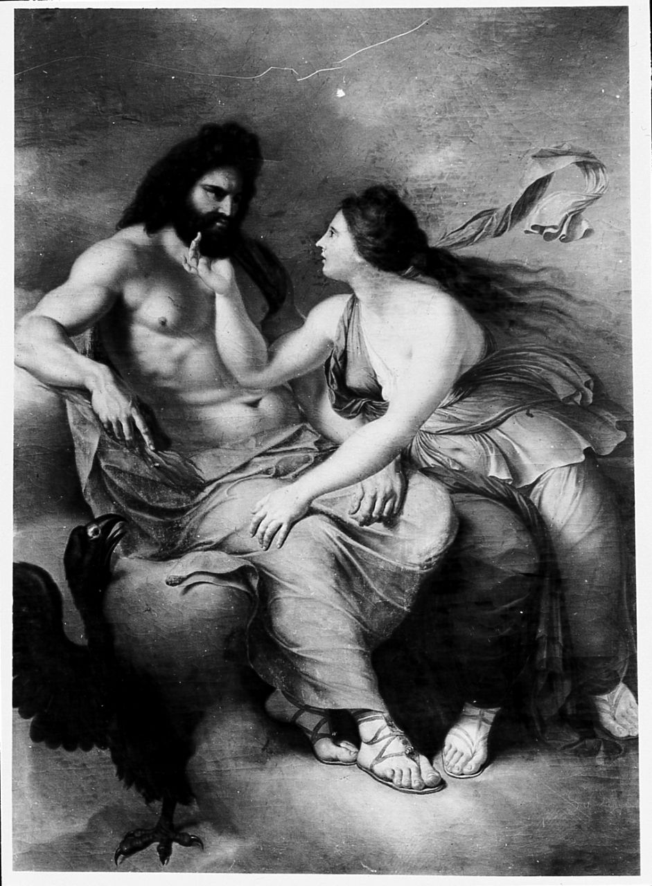 Giove e Teti (dipinto) di De Parme Julien (seconda metà sec. XVIII)