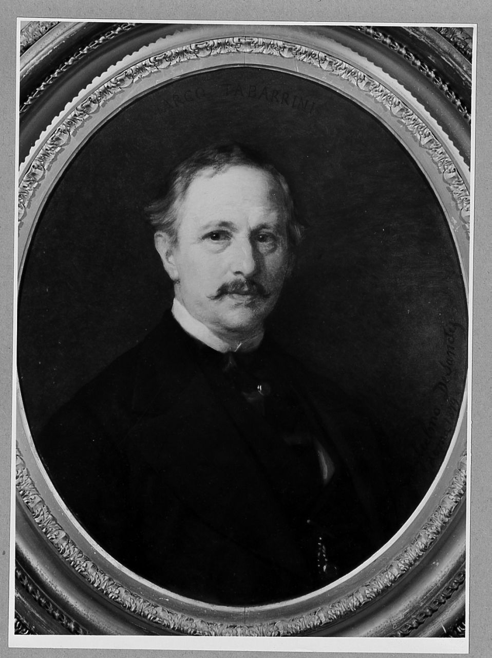 ritratto di Marco Tabarrini (dipinto) di De Sanctis Guglielmo (sec. XIX)