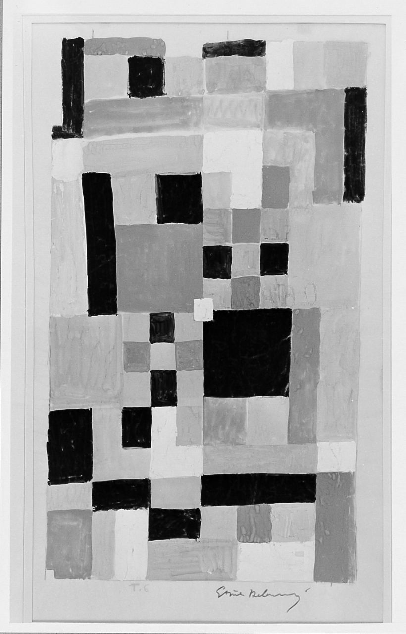 Étude 1781 T.G, soggetto astratto (dipinto) di Delaunay Sonia (sec. XX)