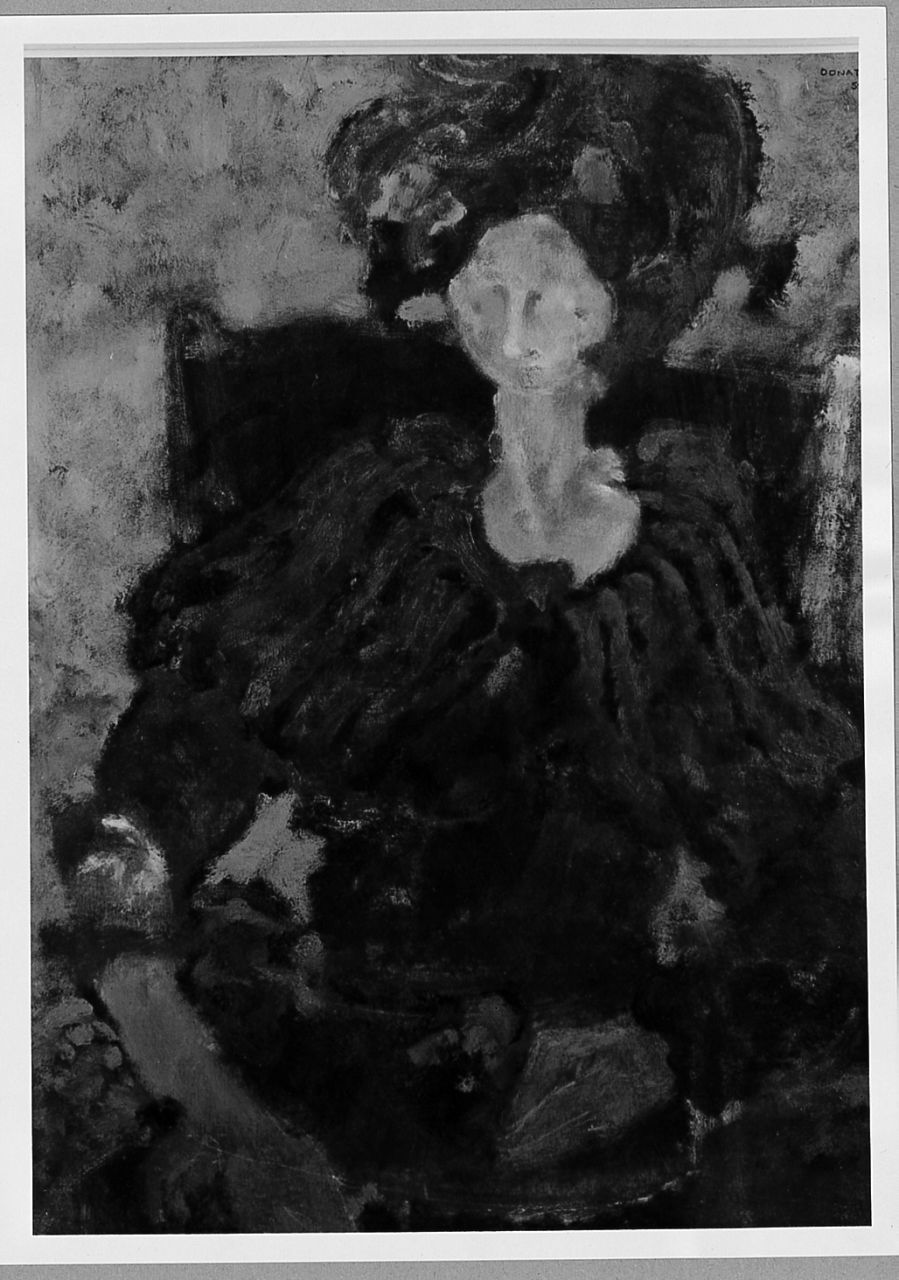 Elisa, ritratto di donna (dipinto) di Donati Lazzaro (sec. XX)