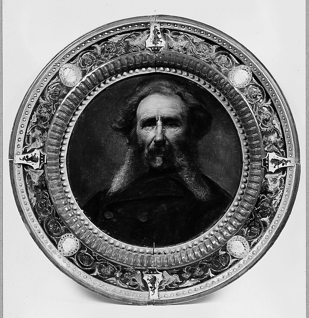 autoritratto di Achille Farina (dipinto) di Farina Achille (sec. XIX)