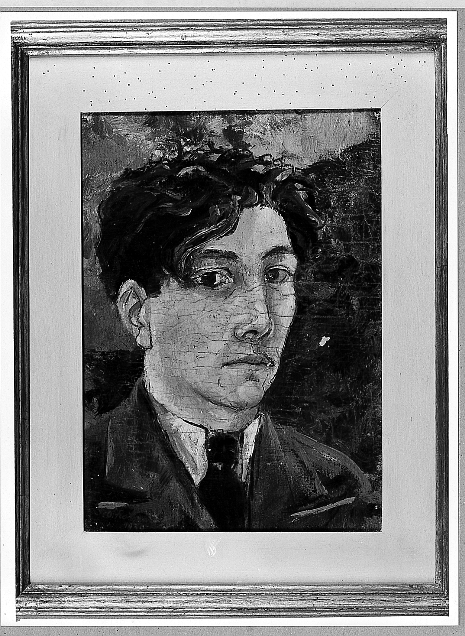 autoritratto di Otello Fratoni (dipinto) di Fratoni Otello (sec. XX)