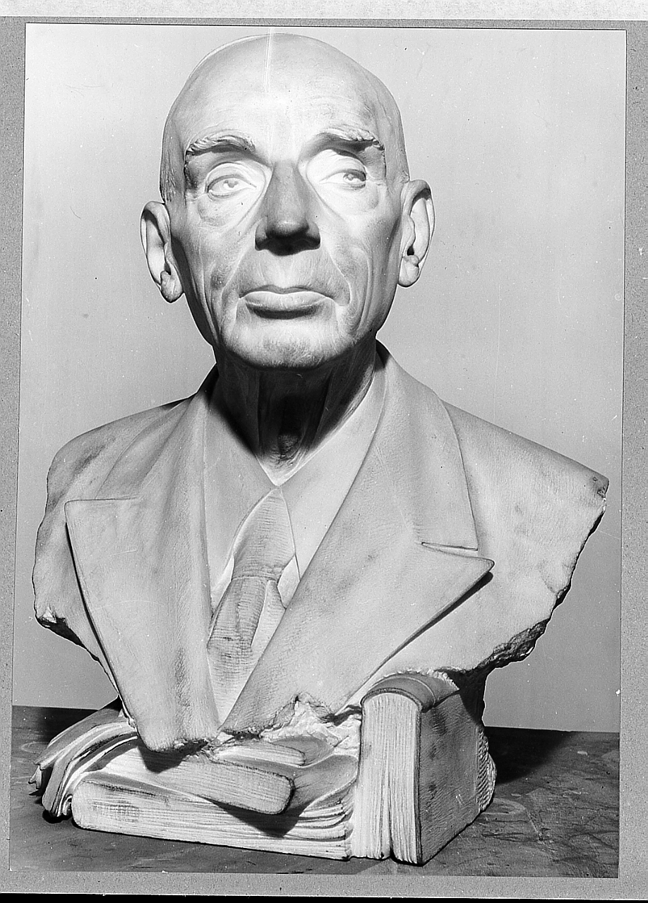 ritratto di Odoardo Hiller Giglioli (statua) di Gabbrielli Donatello (sec. XX)