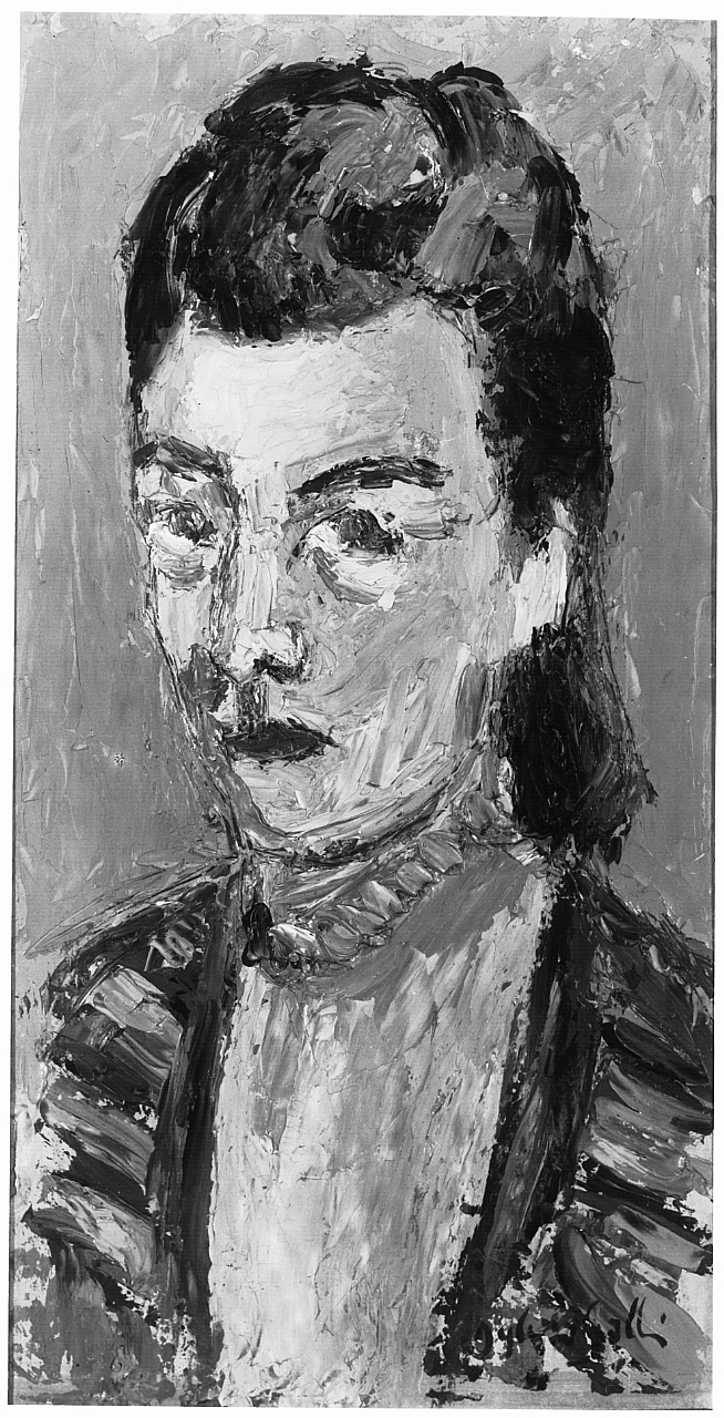 autoritratto di Sylva Galli (dipinto) di Galli Sylva (sec. XX)