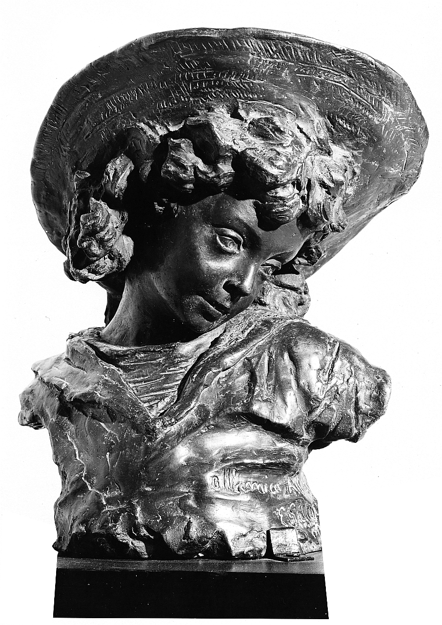 ritratto di bambina (statua) di Gallori Emilio (sec. XIX)