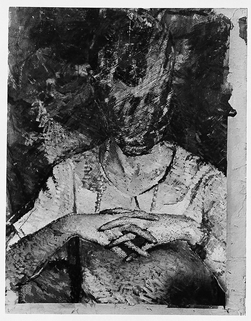 figura femminile (dipinto) di Ghiglia Paulo (sec. XX)