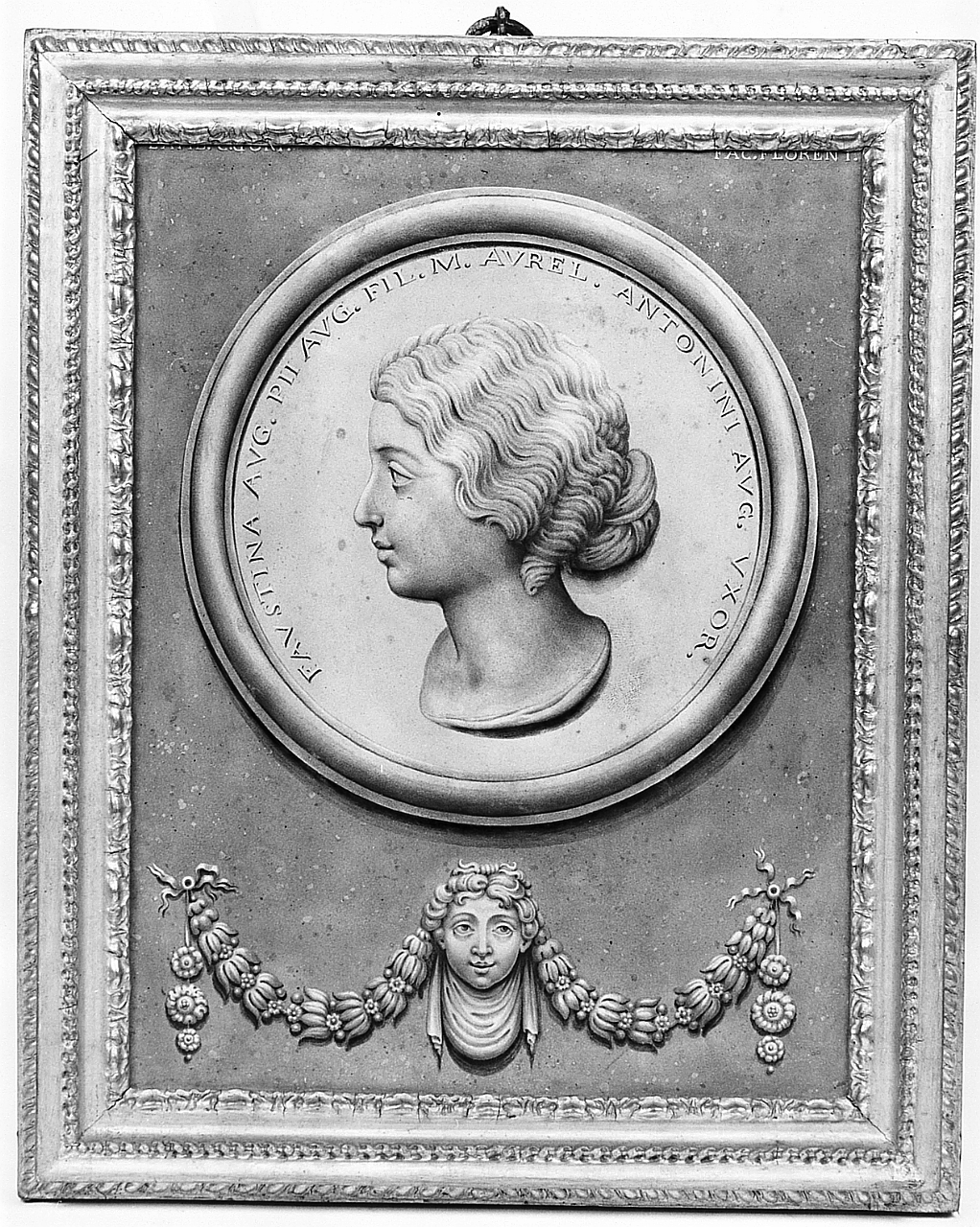 ritratto dell'Imperatrice Faustina (dipinto) di Gori Lamberto Cristiano (sec. XVIII)